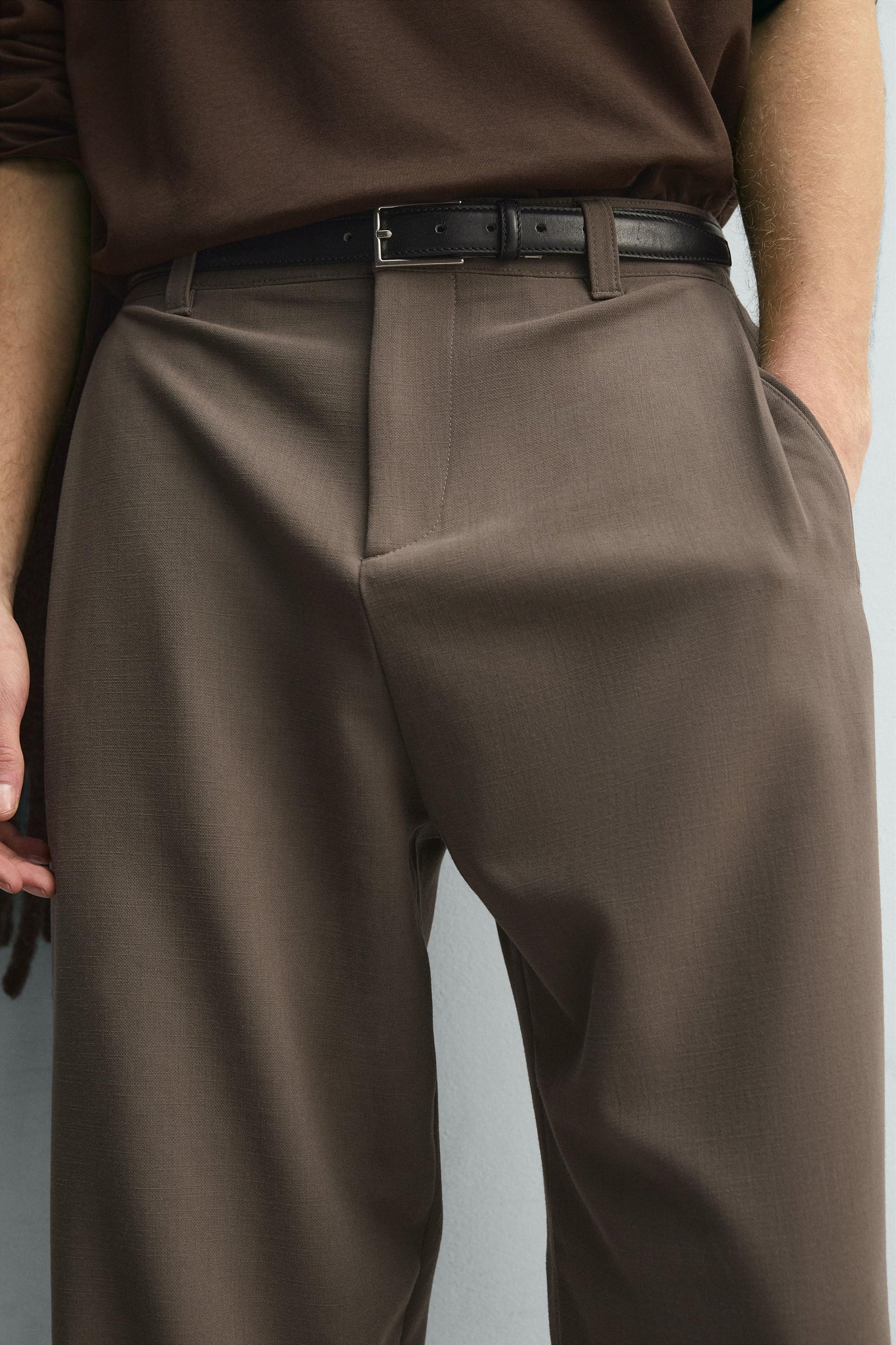 PLEATED RELAXED FIT TROUSERS - Image 6