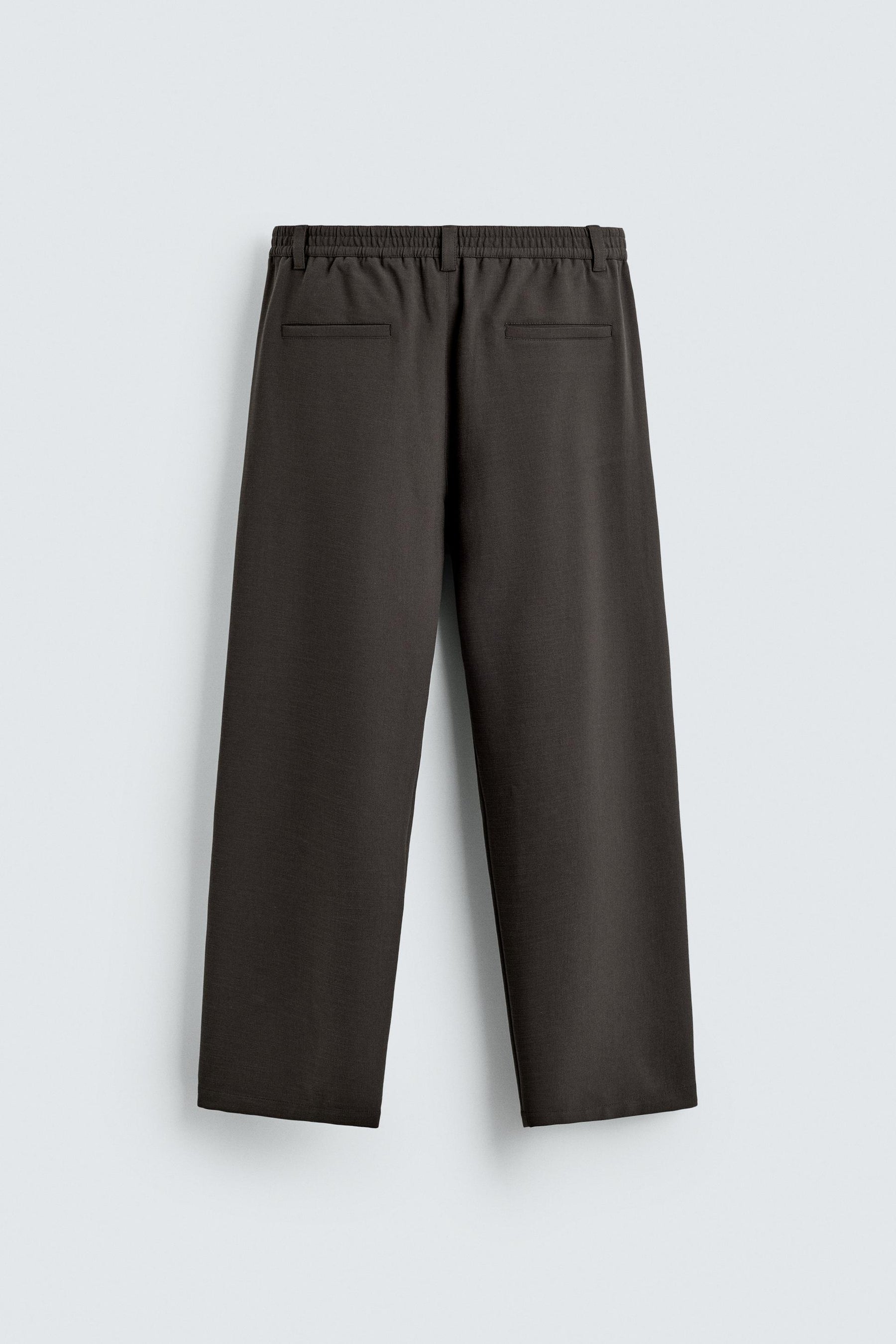 RELAXED FIT PLEATED TROUSERS - Image 8