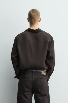 FLOWING SHIRT WITH POCKET - Image 3
