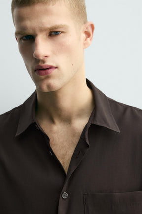 FLOWING SHIRT WITH POCKET - Image 5