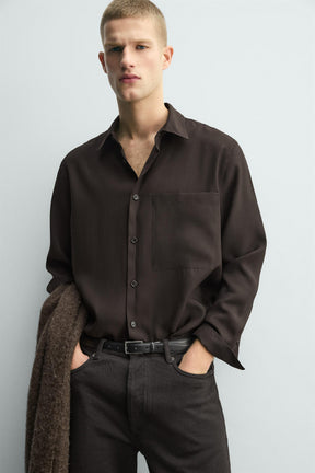 FLOWING SHIRT WITH POCKET - Image 6