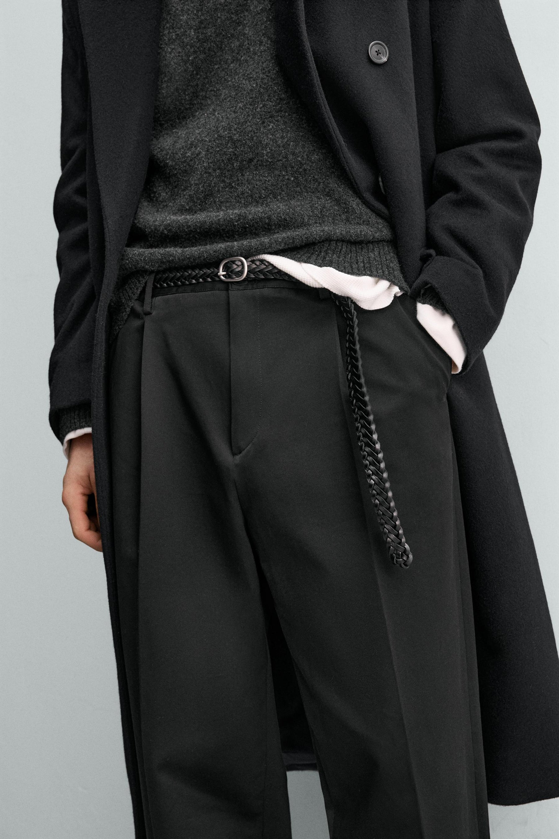 Pleated Relaxed Trousers