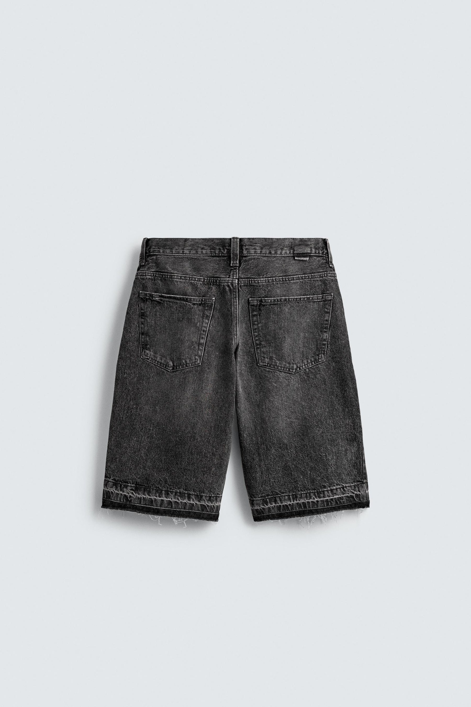 BAGGY FIT DENIM BERMUDA SHORTS - Image 8