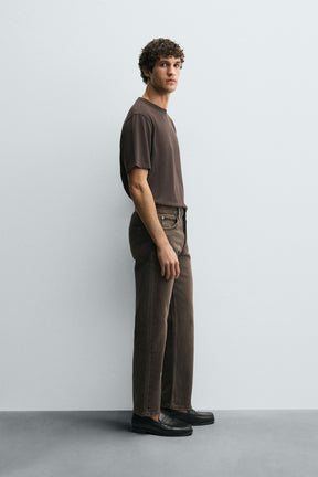 REGULAR STRAIGHT FIT JEANS - Image 4