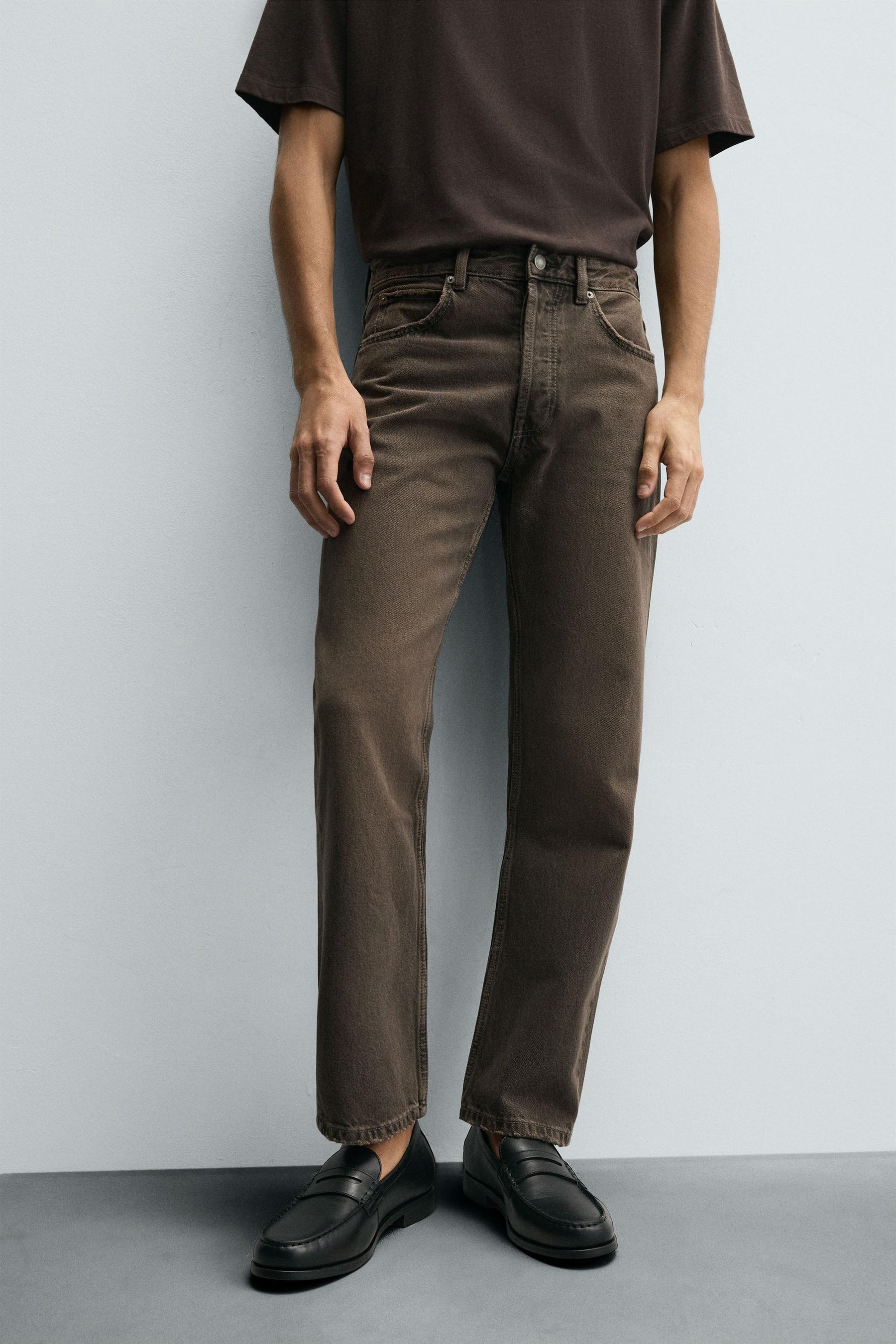 REGULAR STRAIGHT FIT JEANS - Image 5