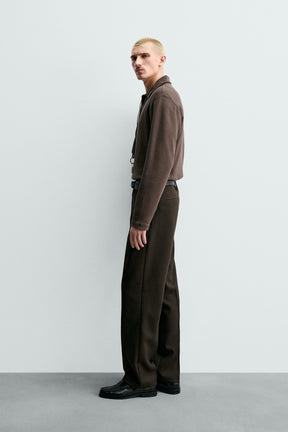Wool Chino Trousers