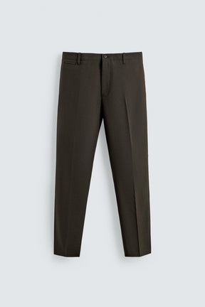 Wool Chino Trousers