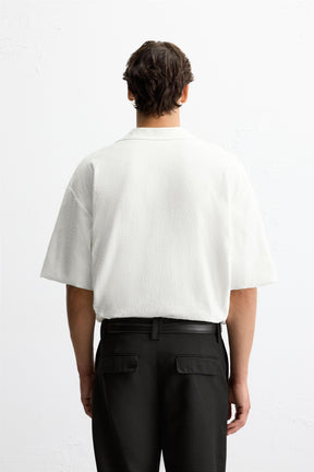TEXTURED RELAXED FIT SHIRT - Image 3