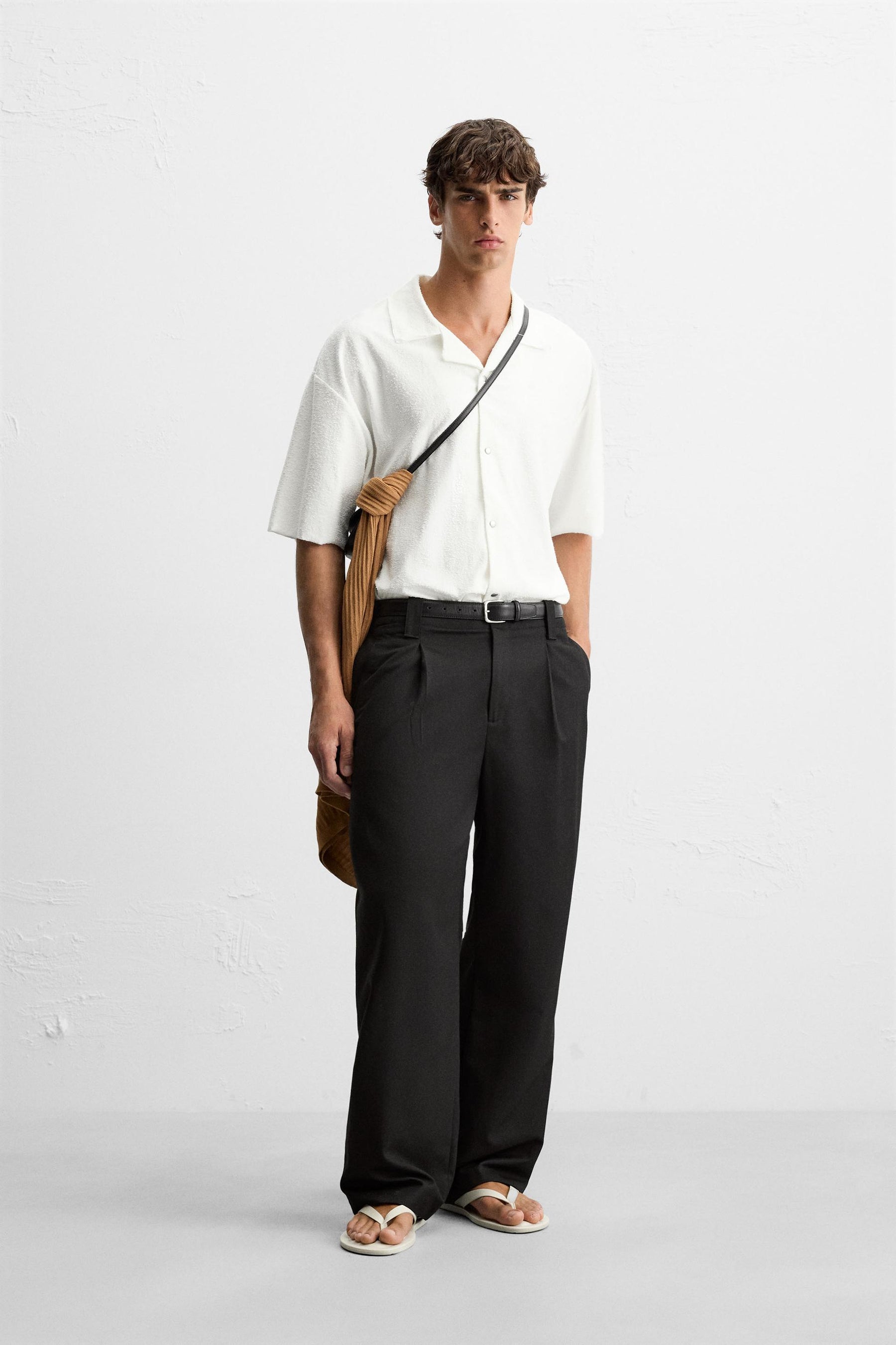 TEXTURED RELAXED FIT SHIRT - Image 1
