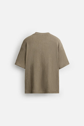 IRREGULAR TEXTURE T-SHIRT - Image 6