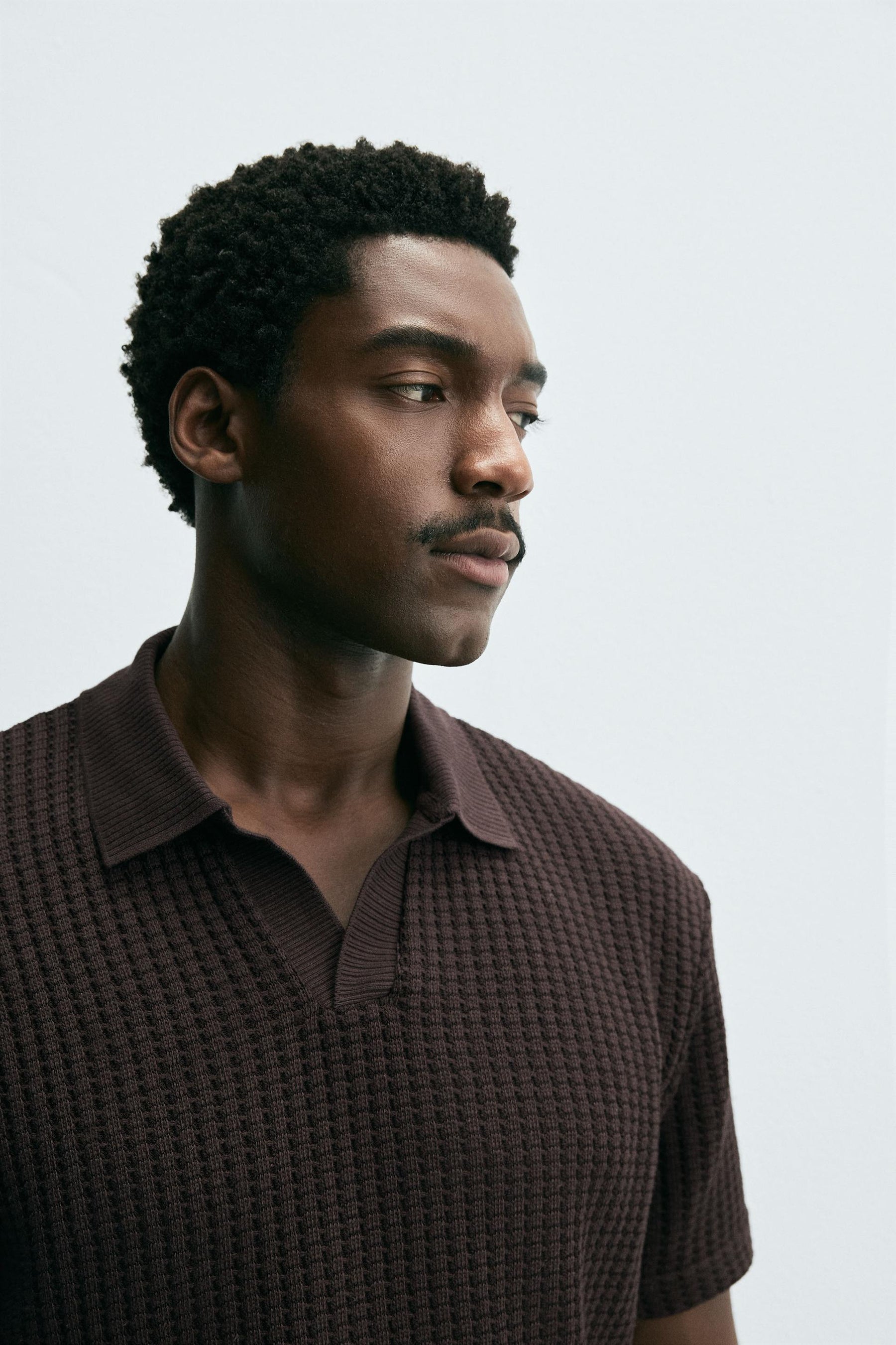 TEXTURED POLO SHIRT - Image 5