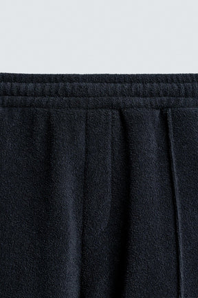 CONTRAST TOWELLING BERMUDA SHORTS - Image 8