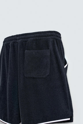 CONTRAST TOWELLING BERMUDA SHORTS - Image 9