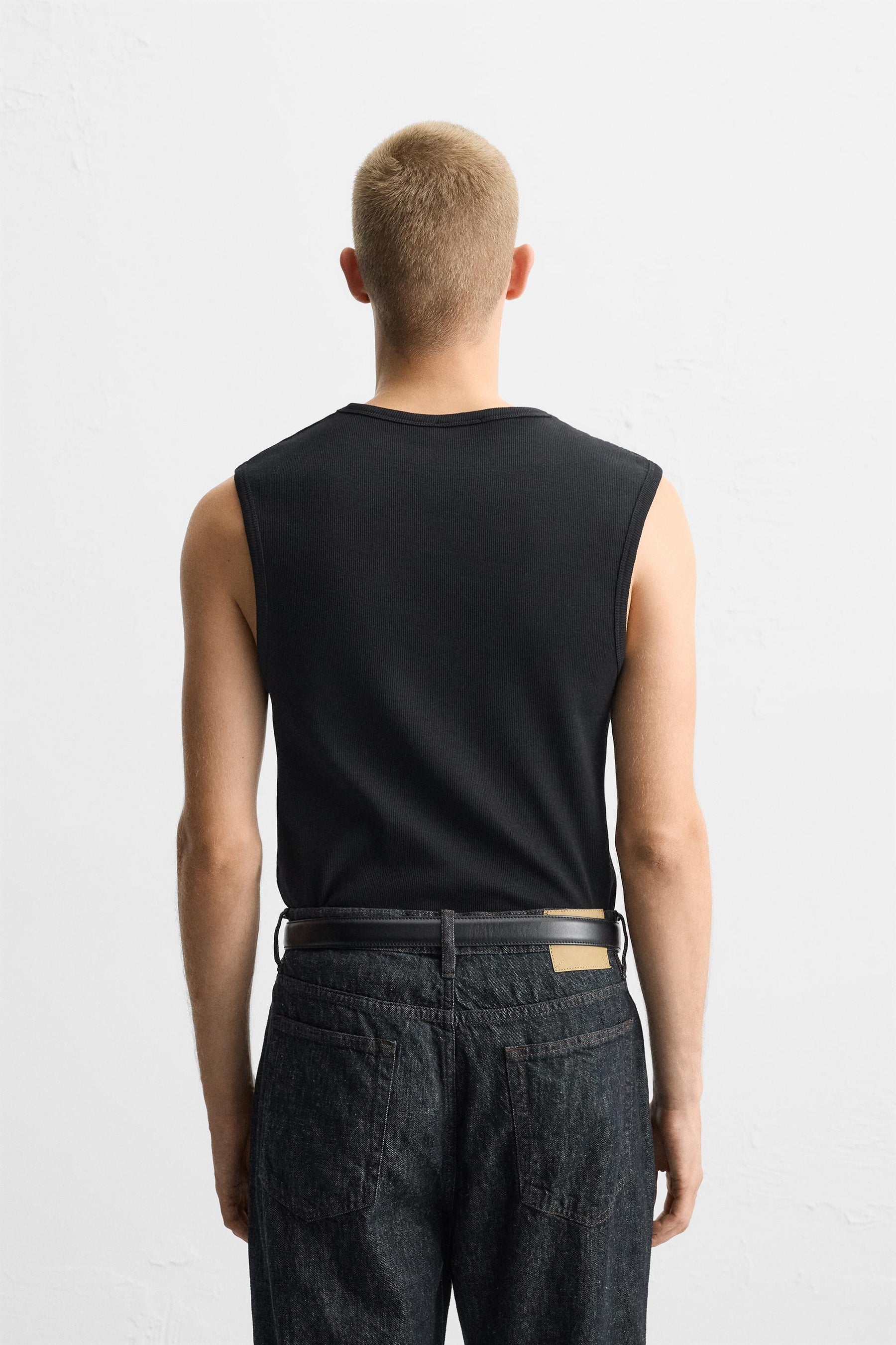 RIBBED TANK T-SHIRT - Image 3