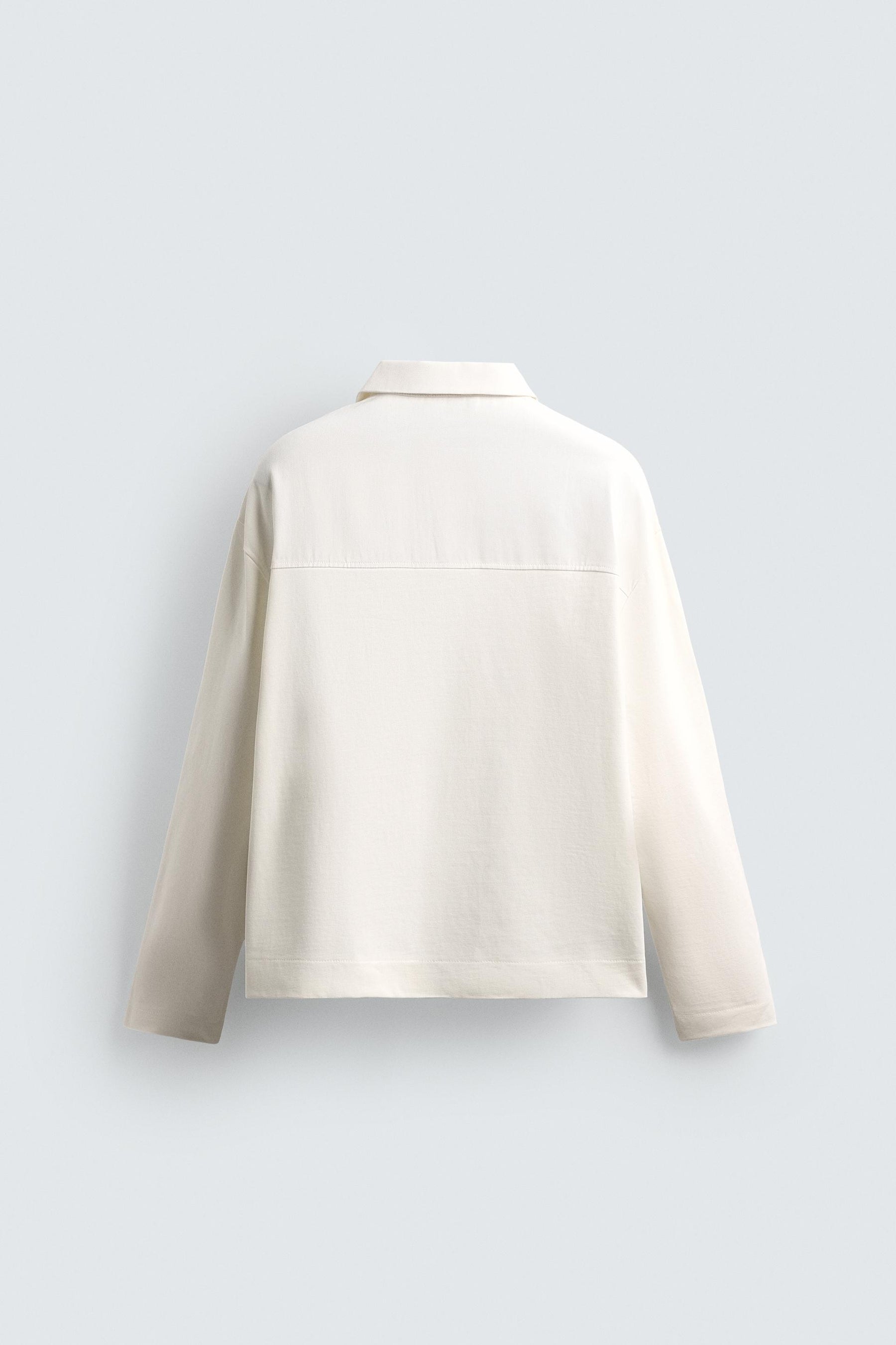 BOXY FIT TEXTURED POLO SHIRT - Image 8