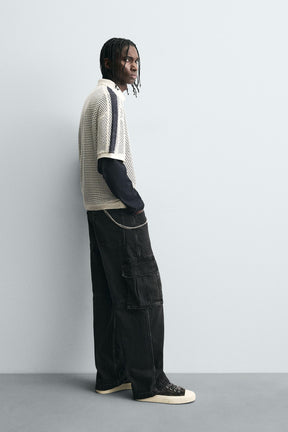 Textured Soccer Polo