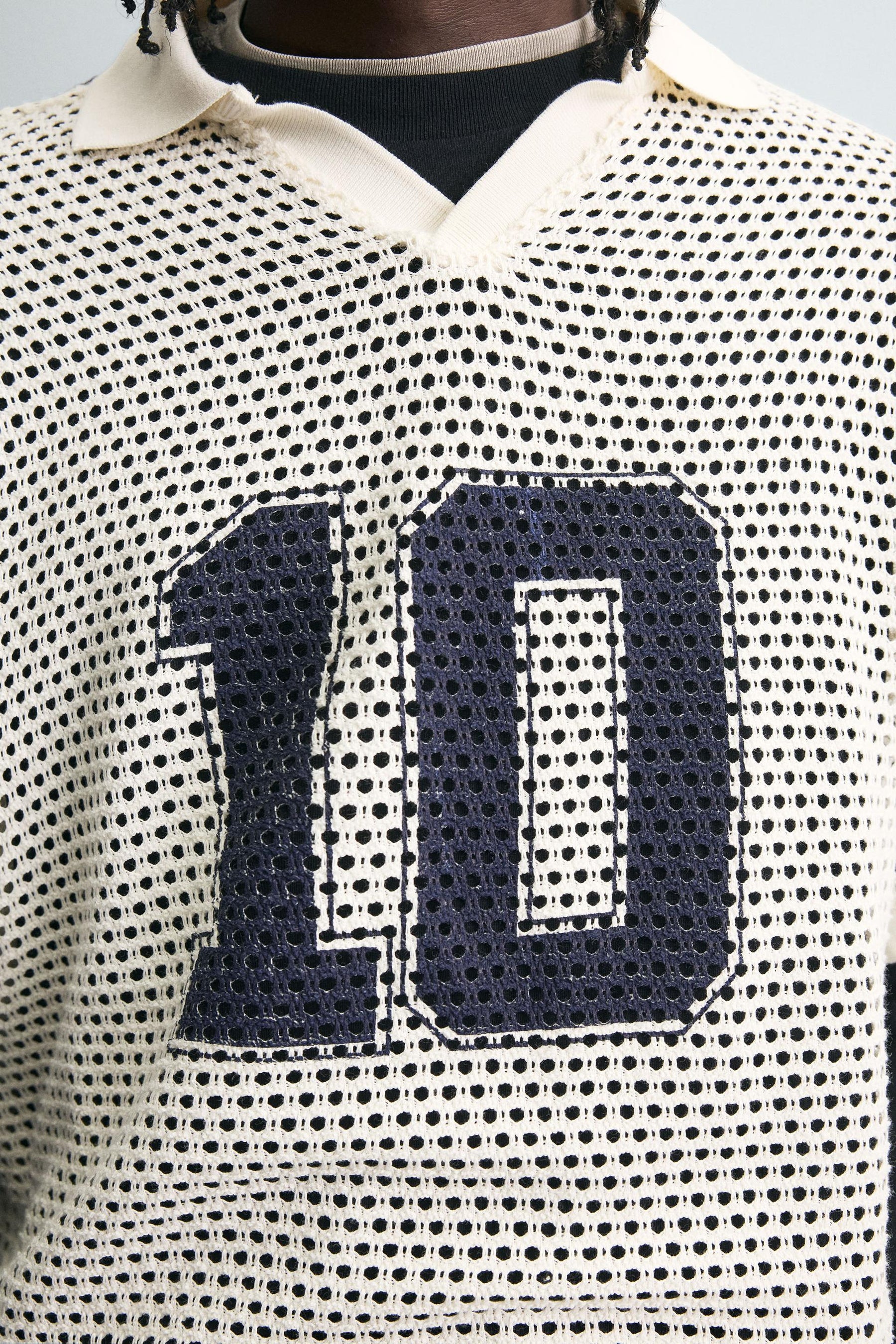 Textured Soccer Polo