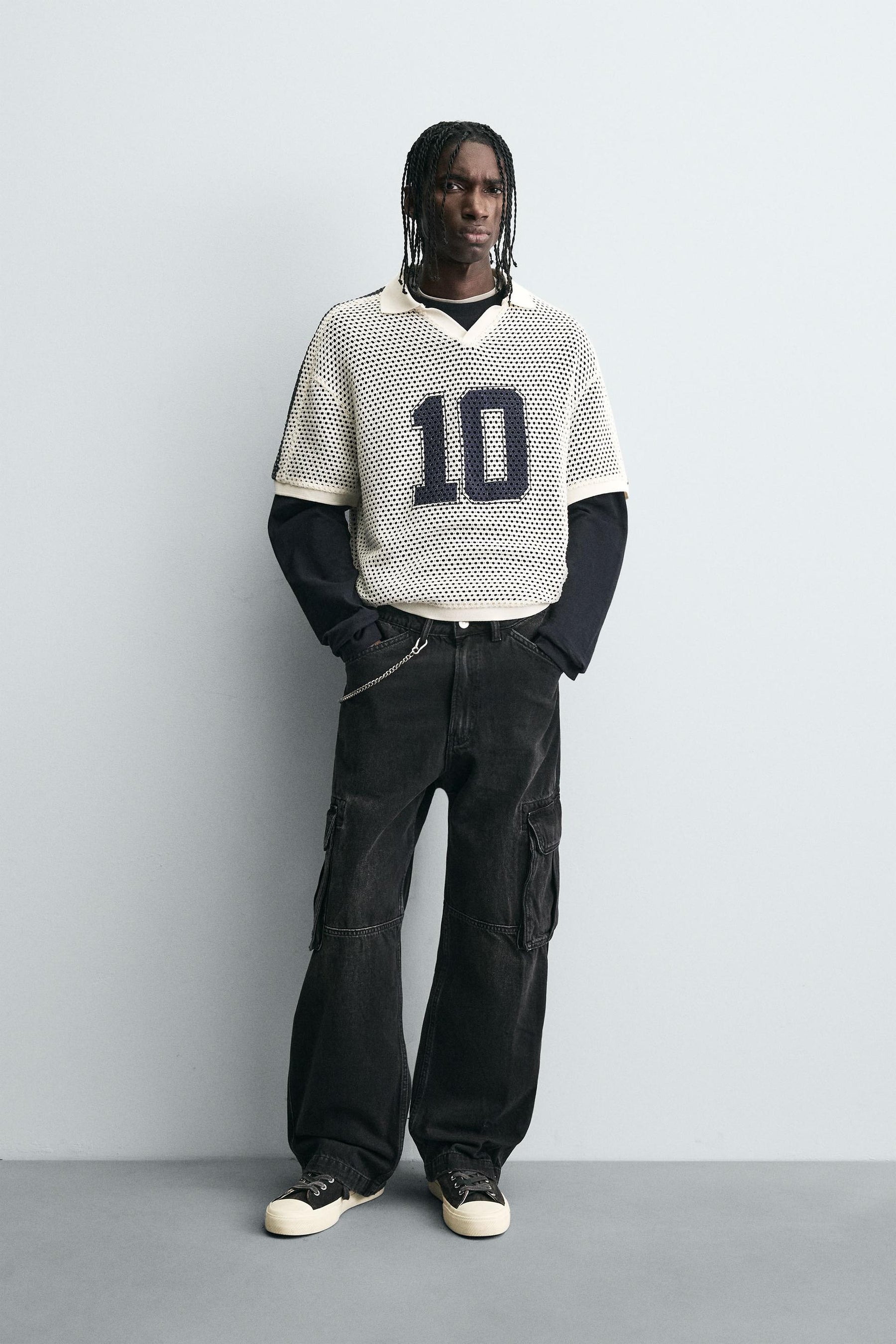 Textured Soccer Polo