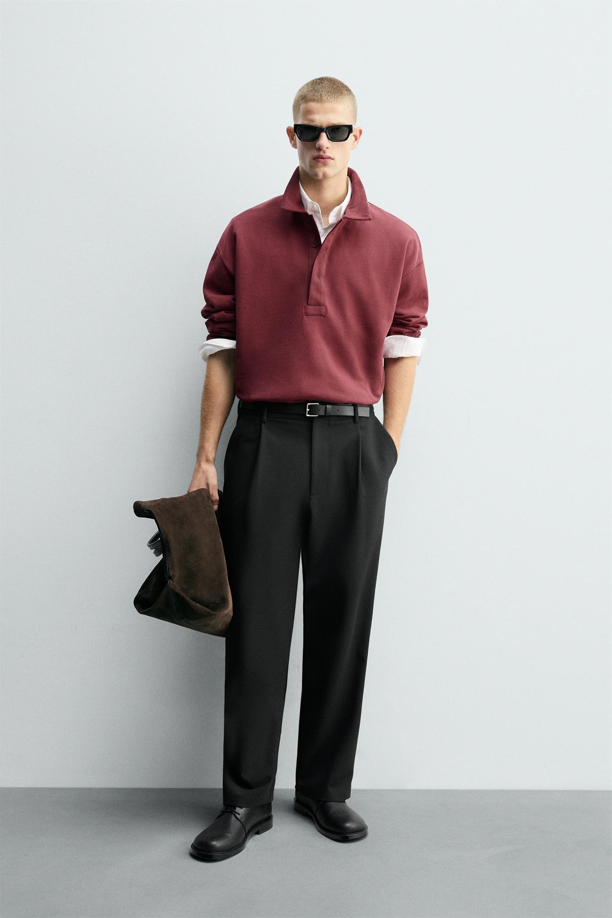 BOXY FIT POLO SHIRT - Image 1
