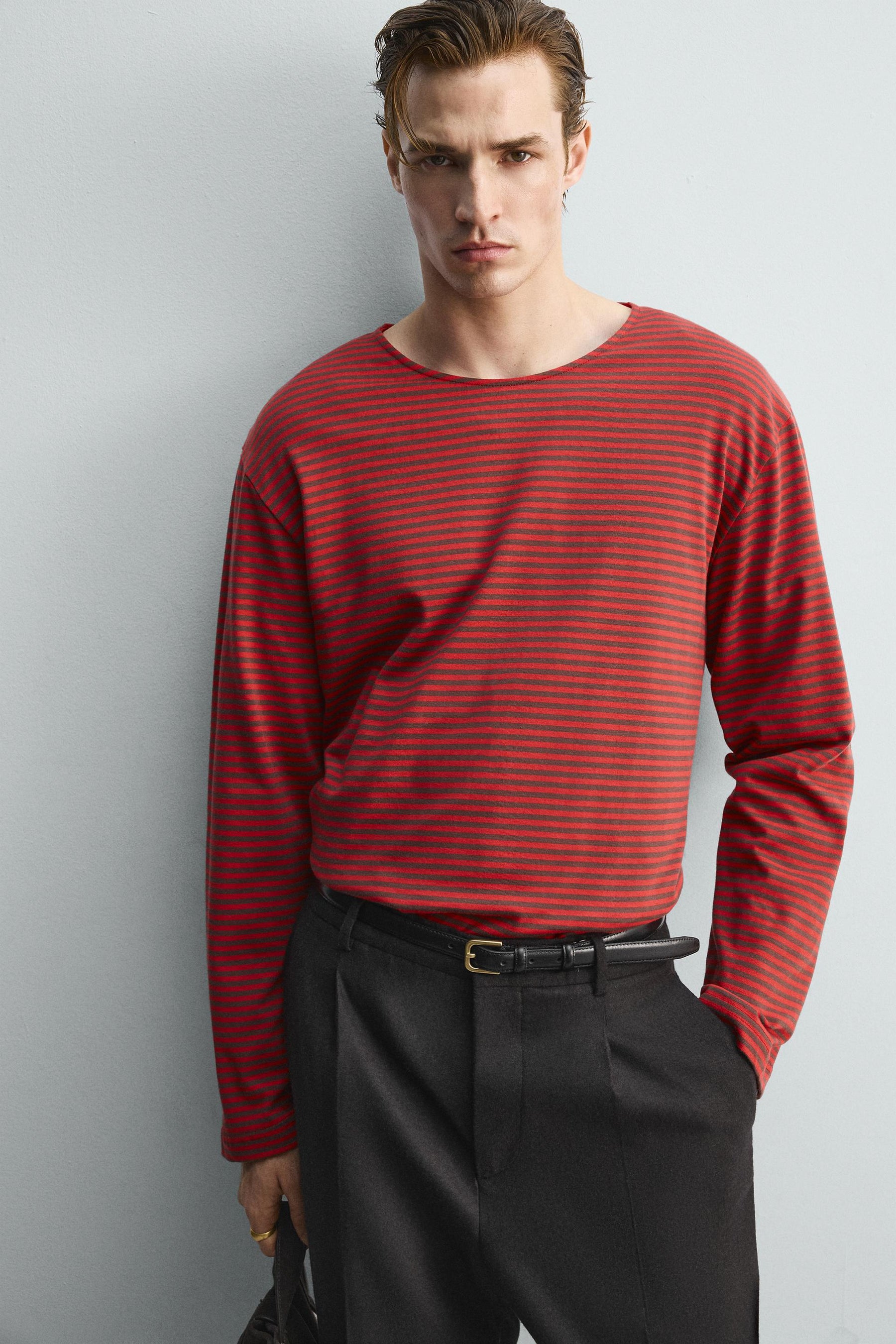 LIMITED EDITION JACQUARD STRIPED T-SHIRT - Image 5