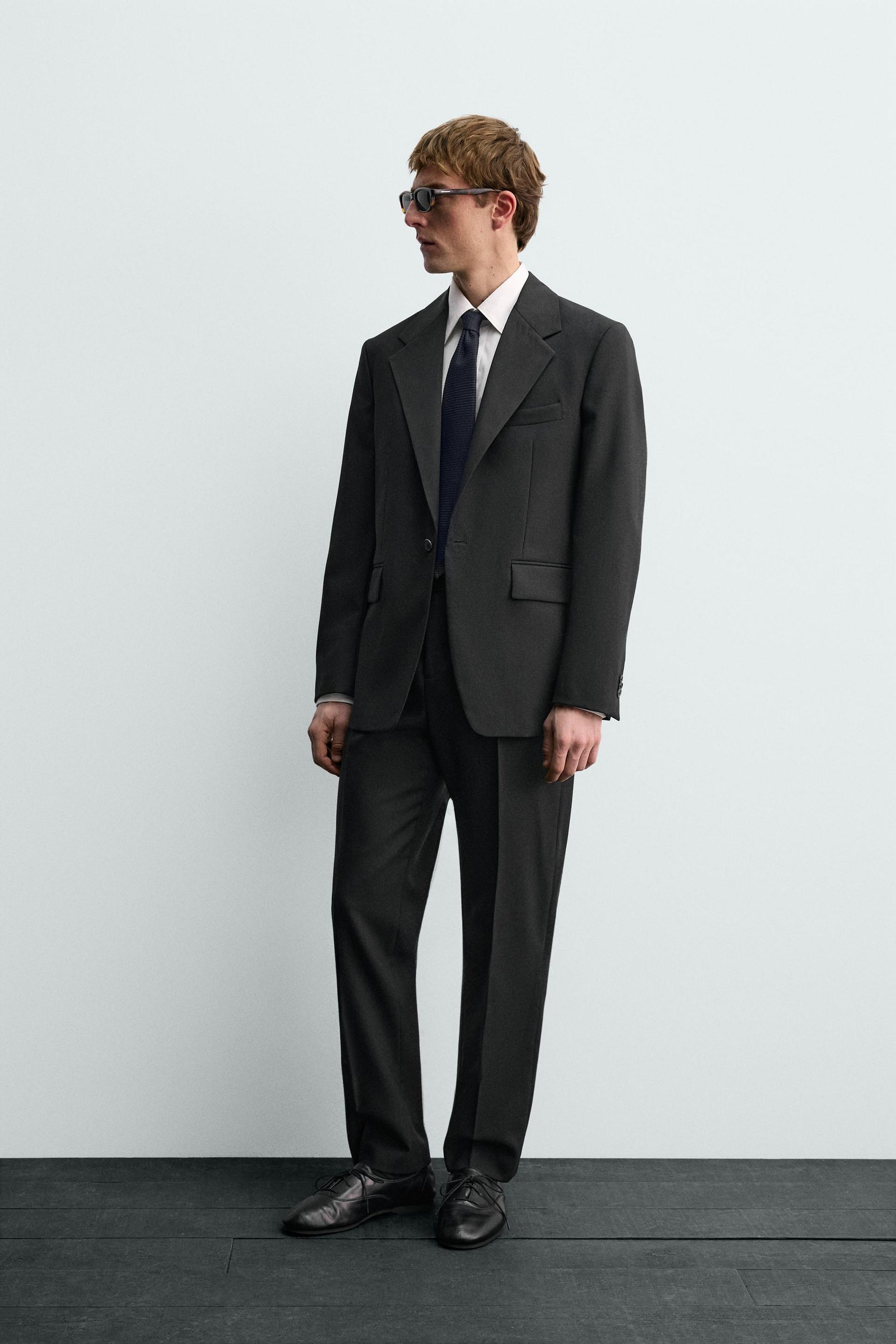 WOOL DINNER JACKET BLAZER AARON LEVINE X - Image 4