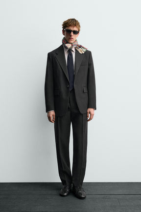 WOOL DINNER JACKET BLAZER AARON LEVINE X - Image 1