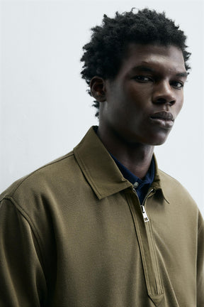 WASHED PIQUÉ TEXTURED POLO SHIRT - Image 5