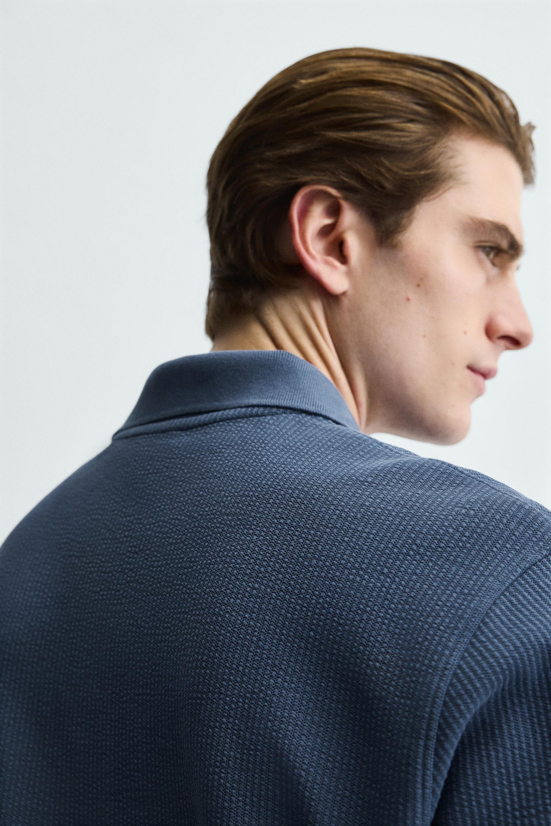 Striped Texture Polo