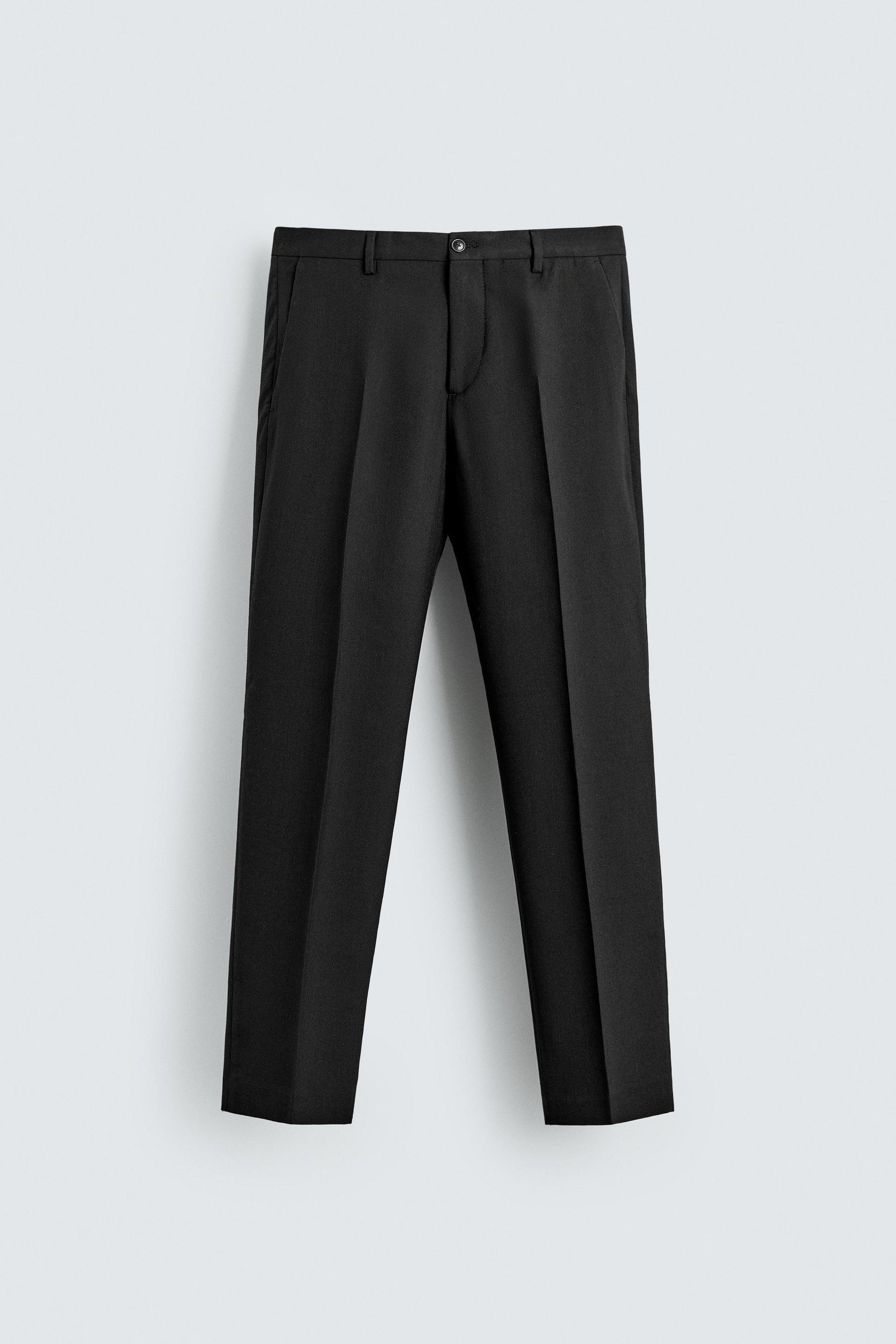 Wool Suit Trousers
