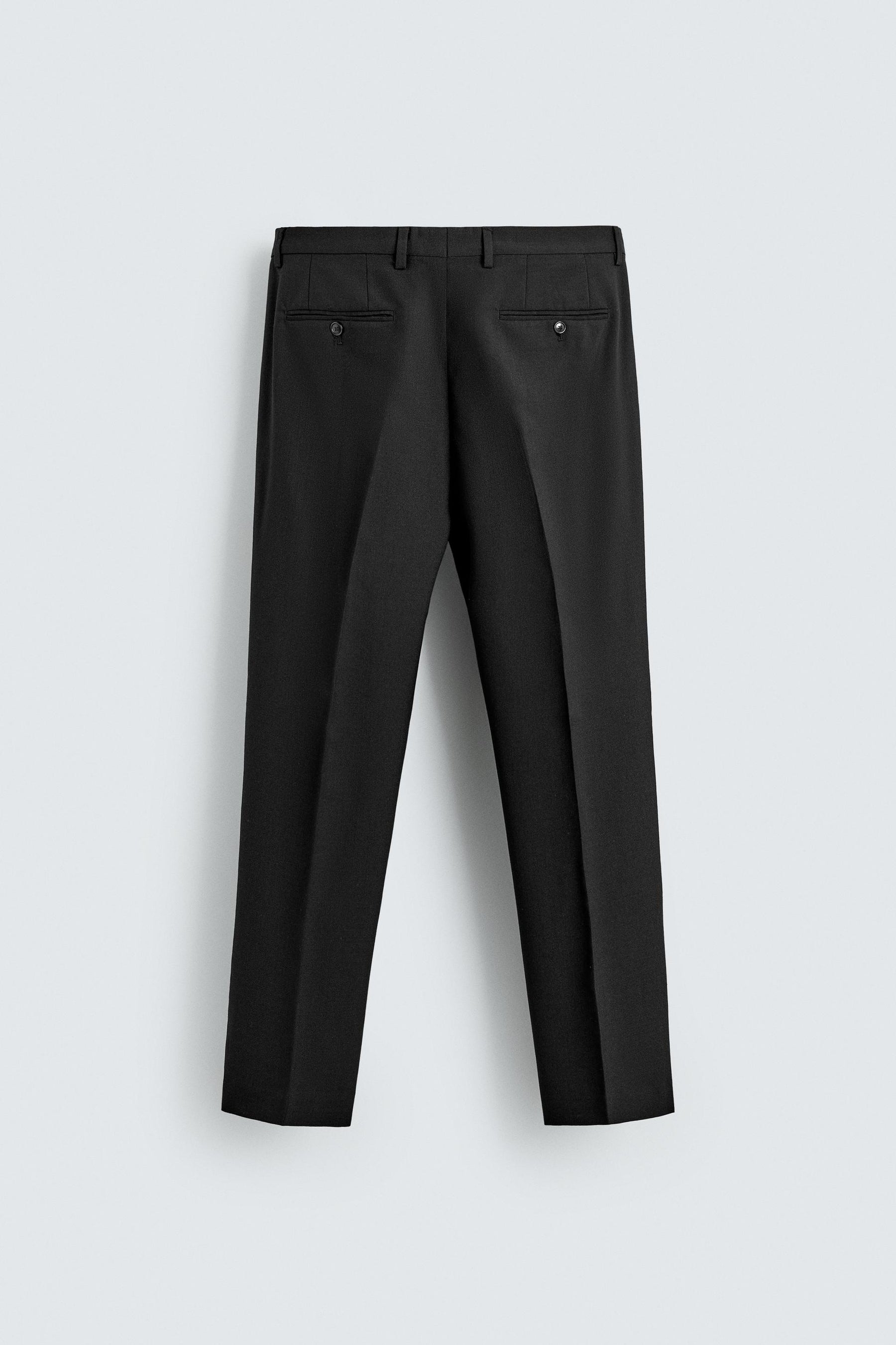 Wool Suit Trousers
