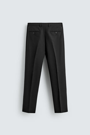 Wool Suit Trousers