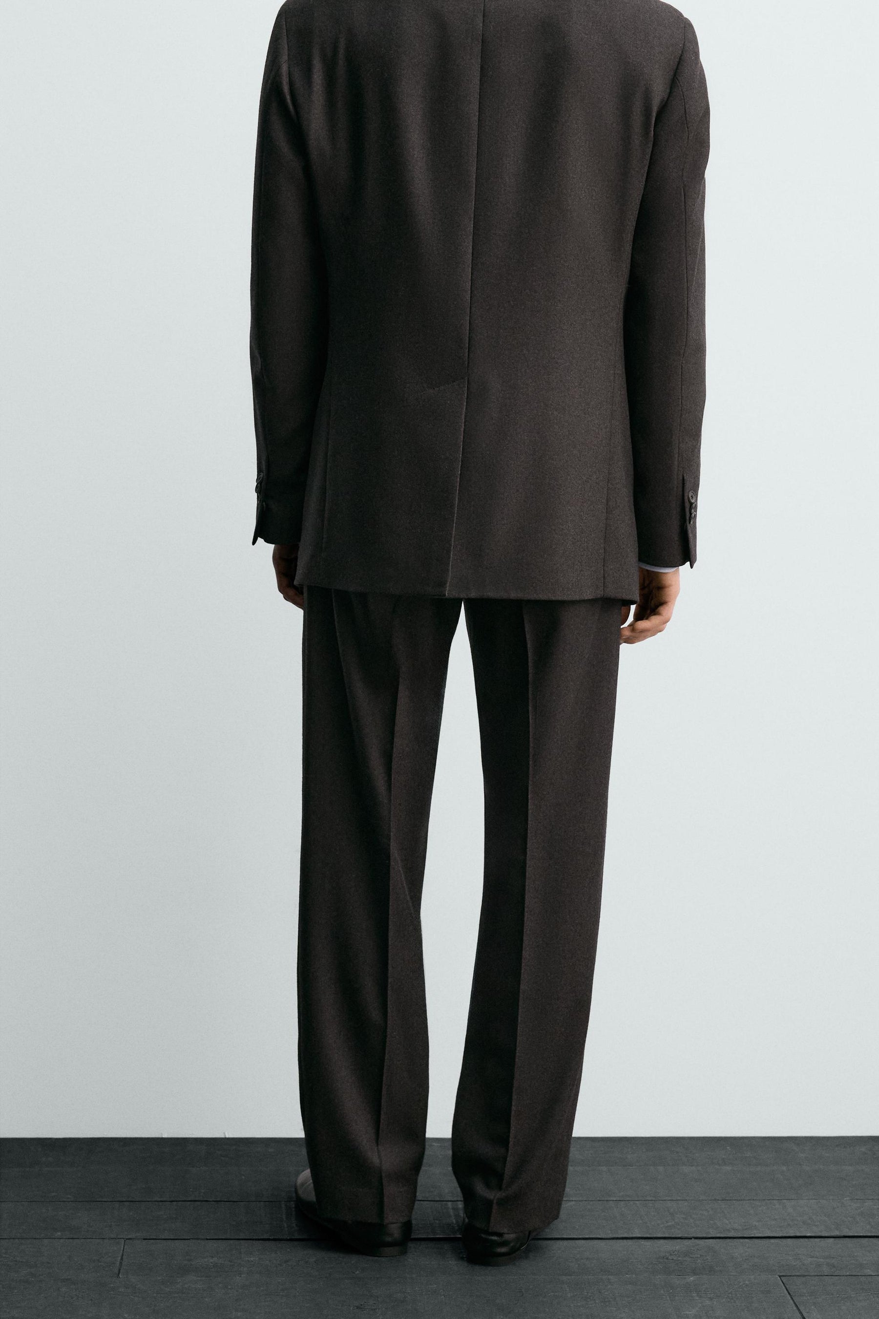 AARON LEVINE X WOOL SUIT TROUSERS - Image 3