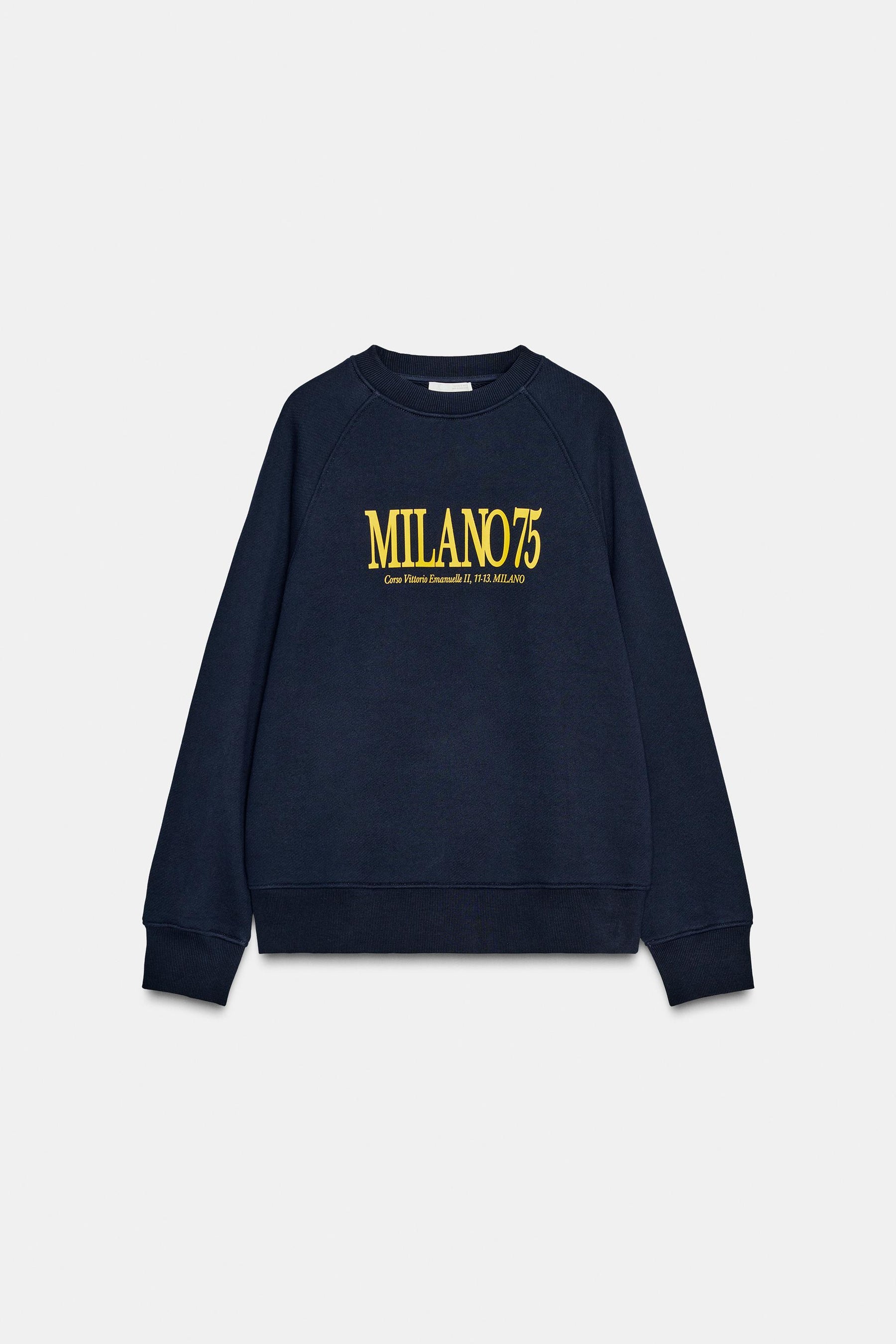Sweatshirt mit Slogan