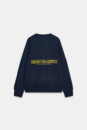 Sweatshirt mit Slogan