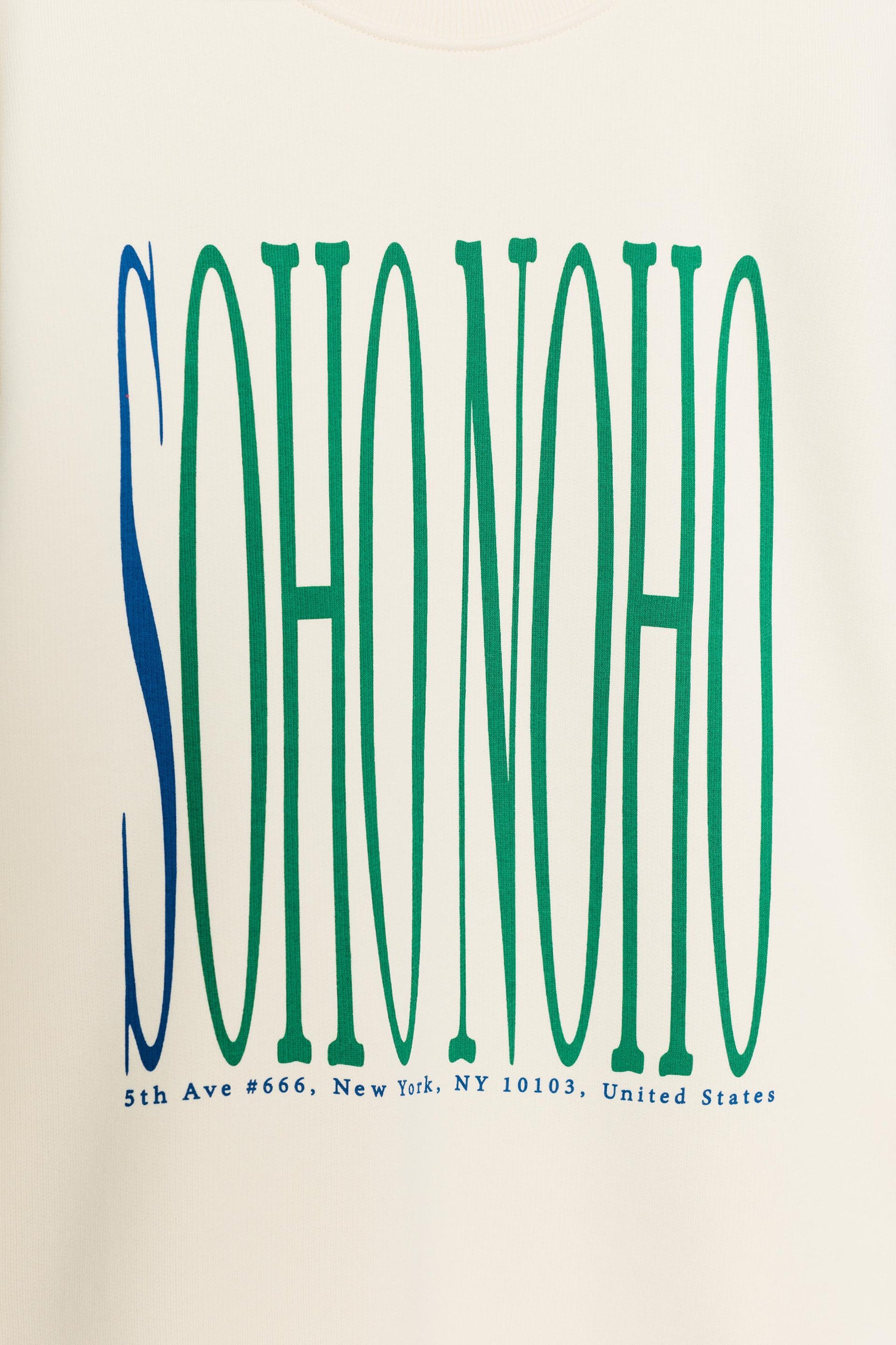 Sweatshirt mit Slogan