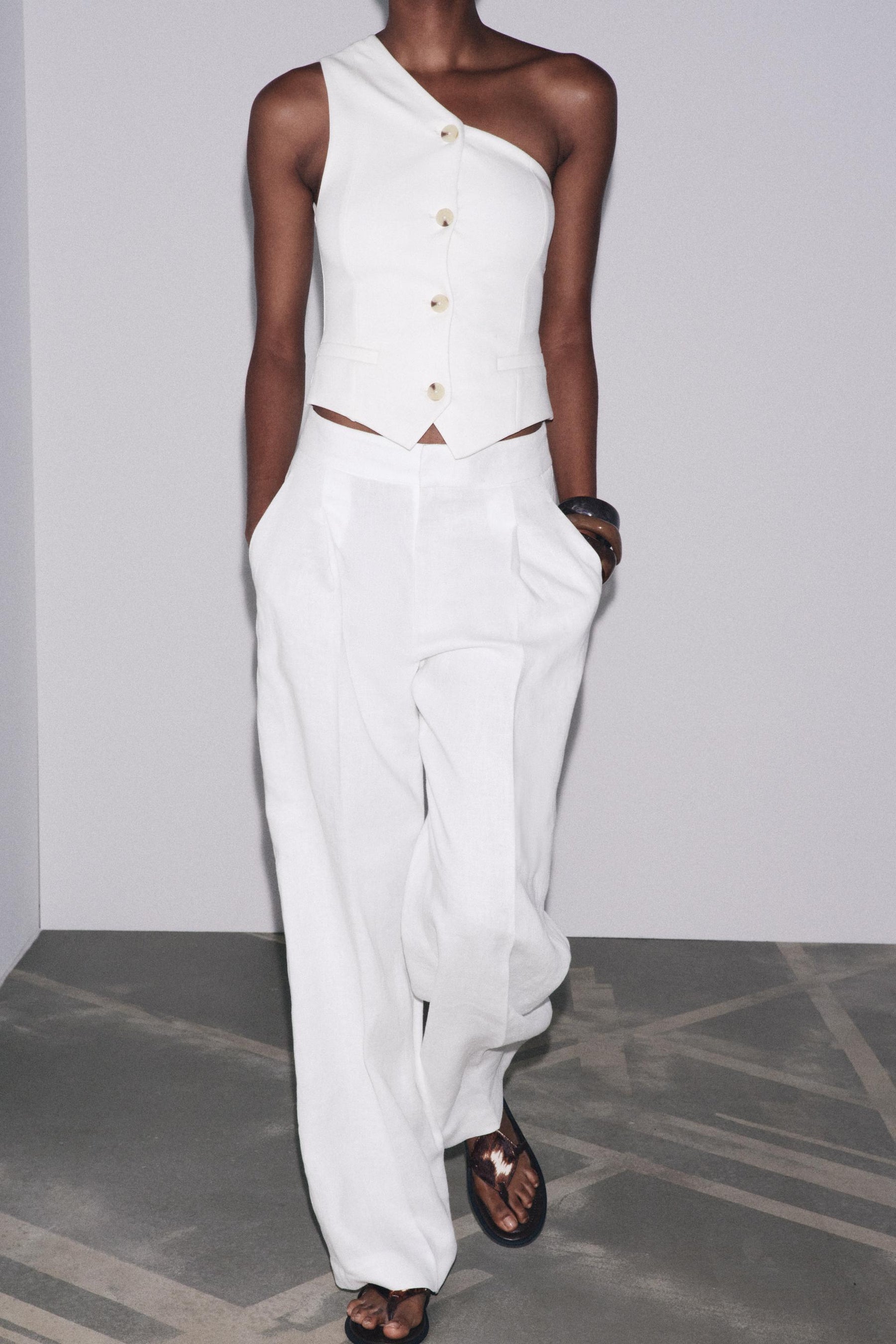 Asymmetrische Interlock-Weste