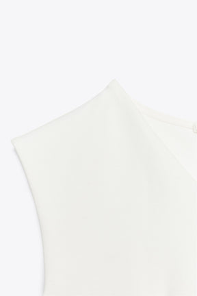 Ärmelloses Peplum-Top