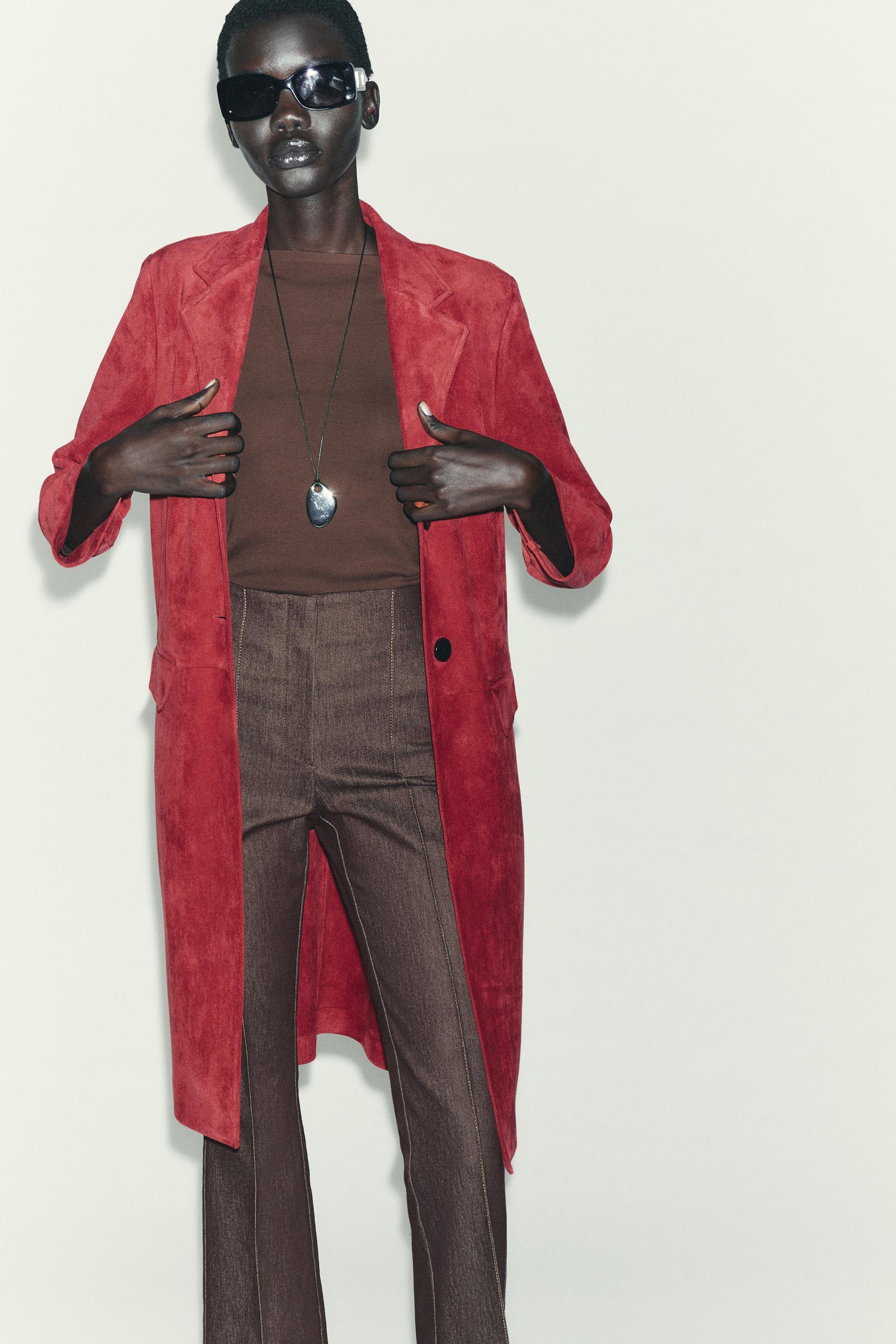 Hemd mit U-Boot-Ausschnitt