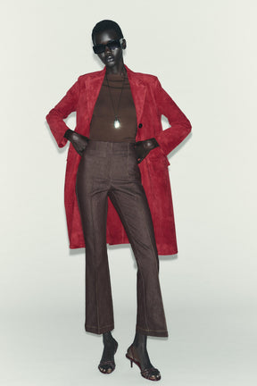 Hemd mit U-Boot-Ausschnitt