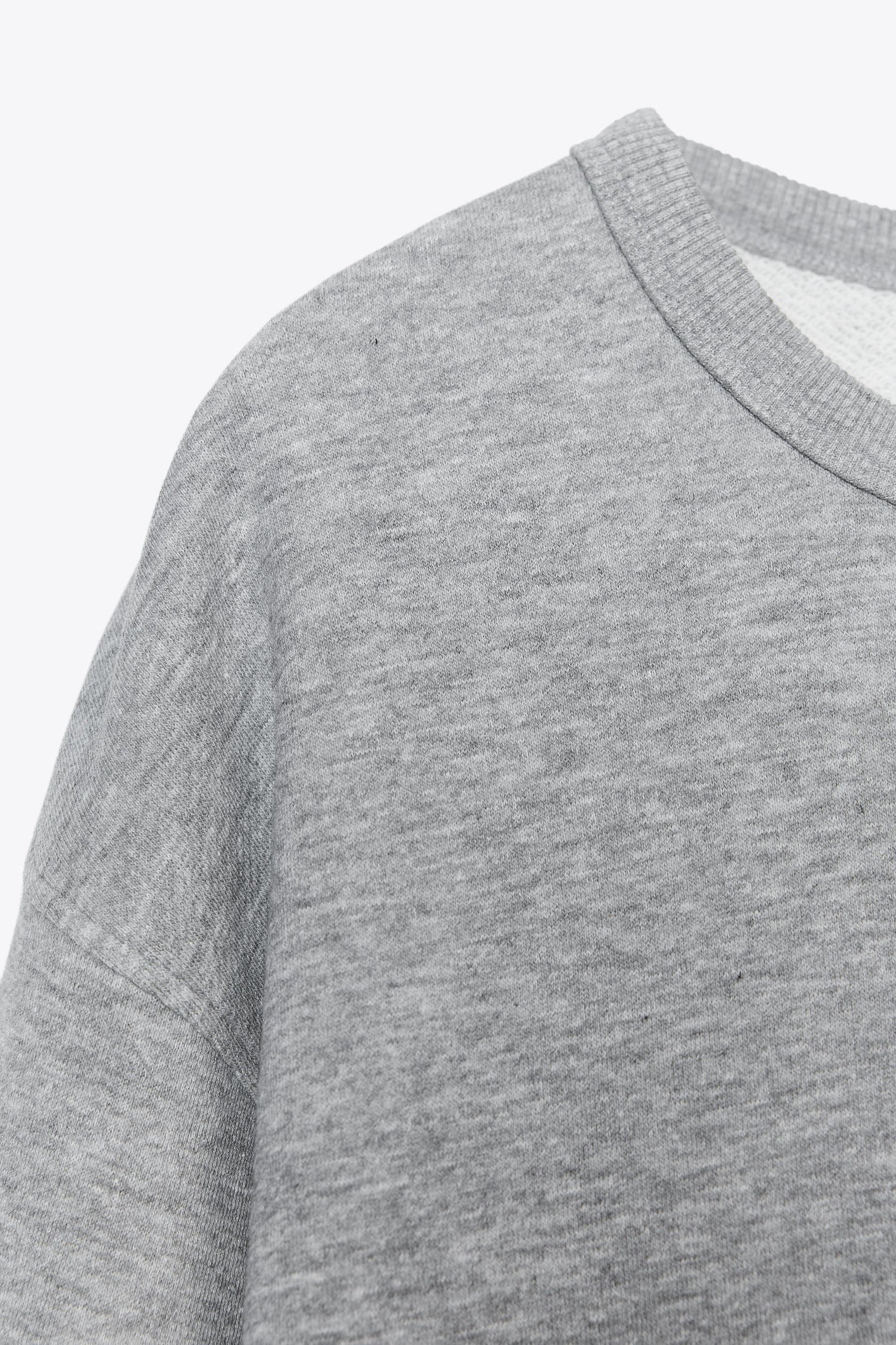 Rippstrick-Sweatshirt