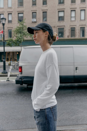 T-Shirt mit Kontrastkragen