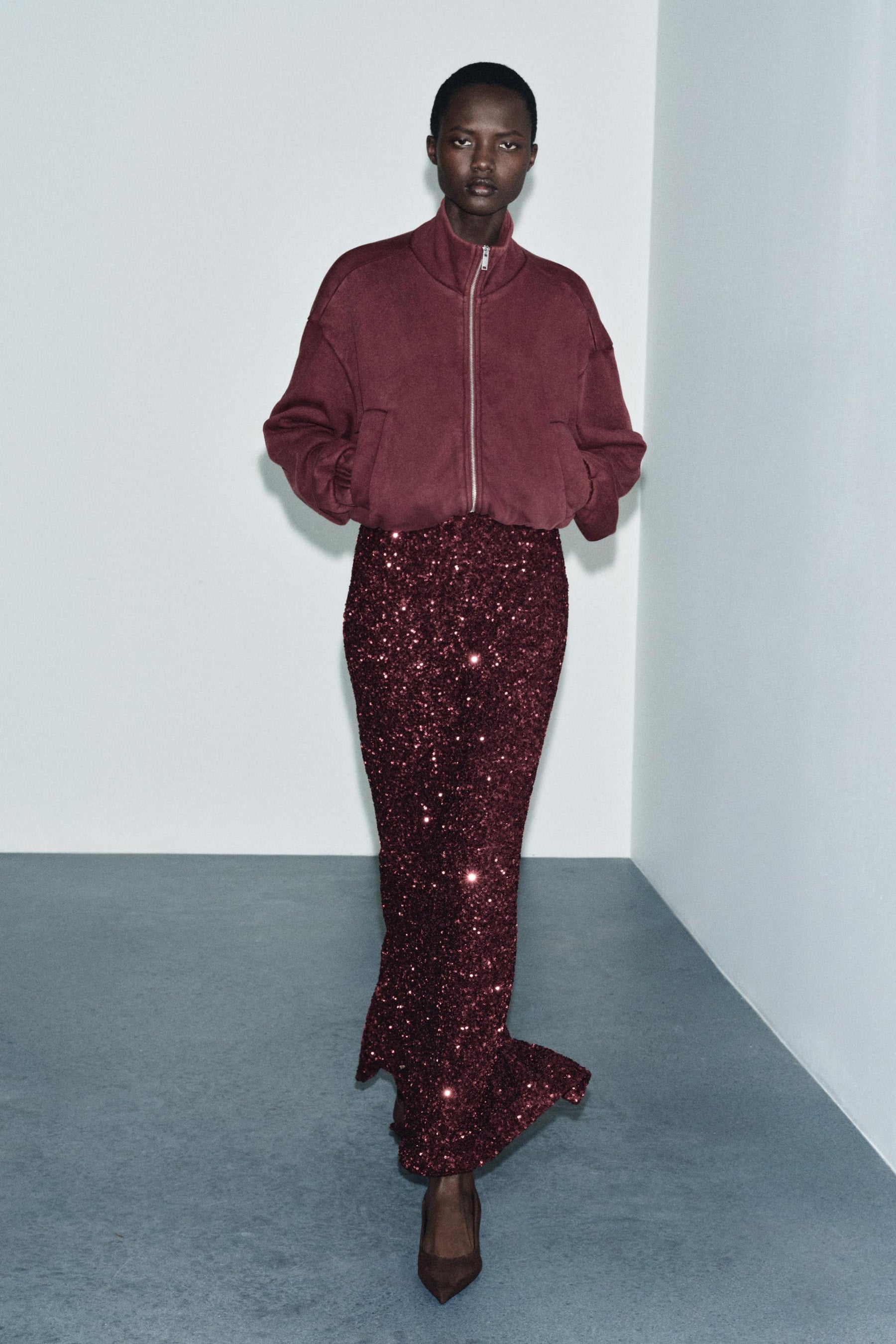 GEWASCHTE FLEECEJACKE