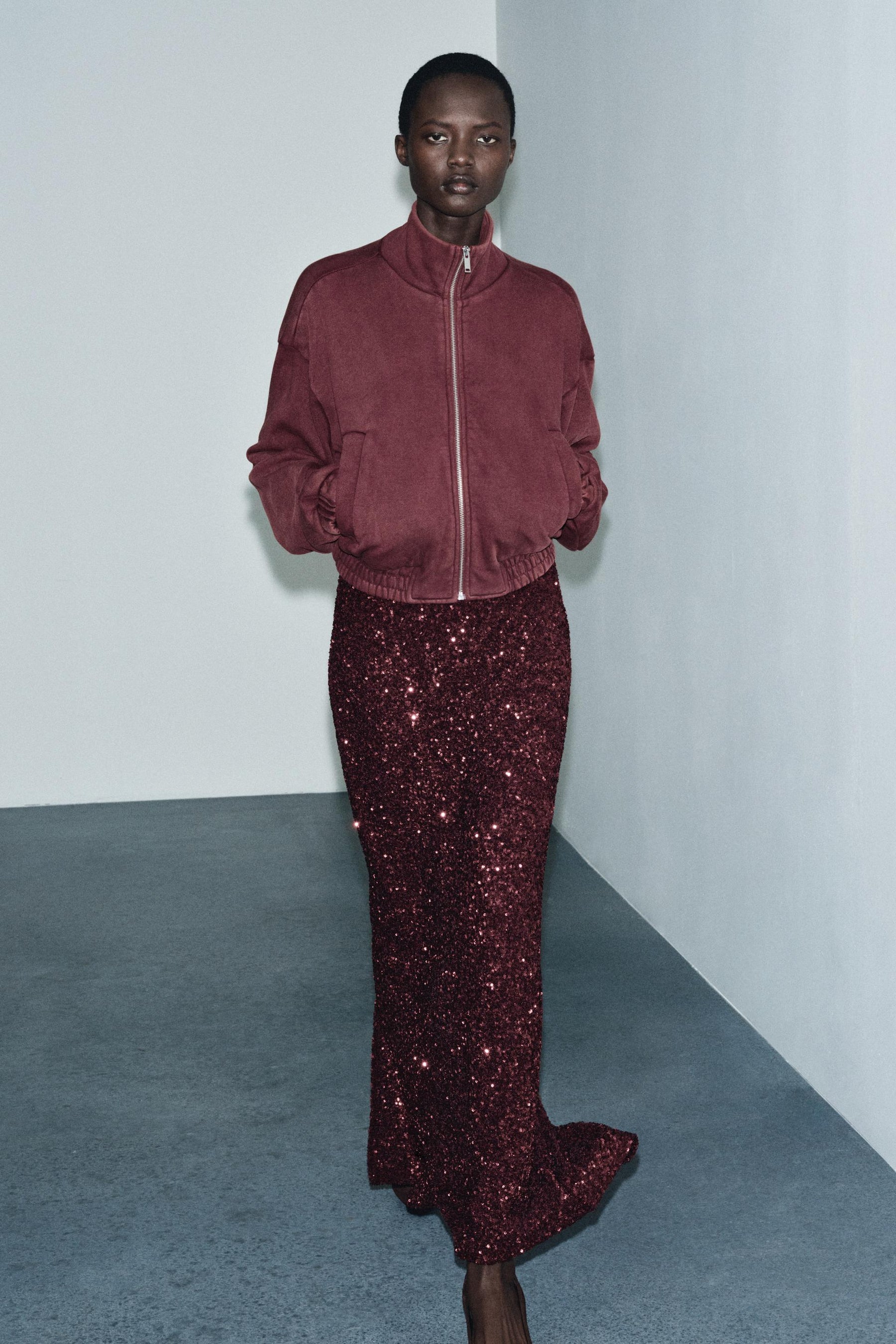 GEWASCHTE FLEECEJACKE