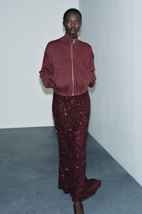 GEWASCHTE FLEECEJACKE