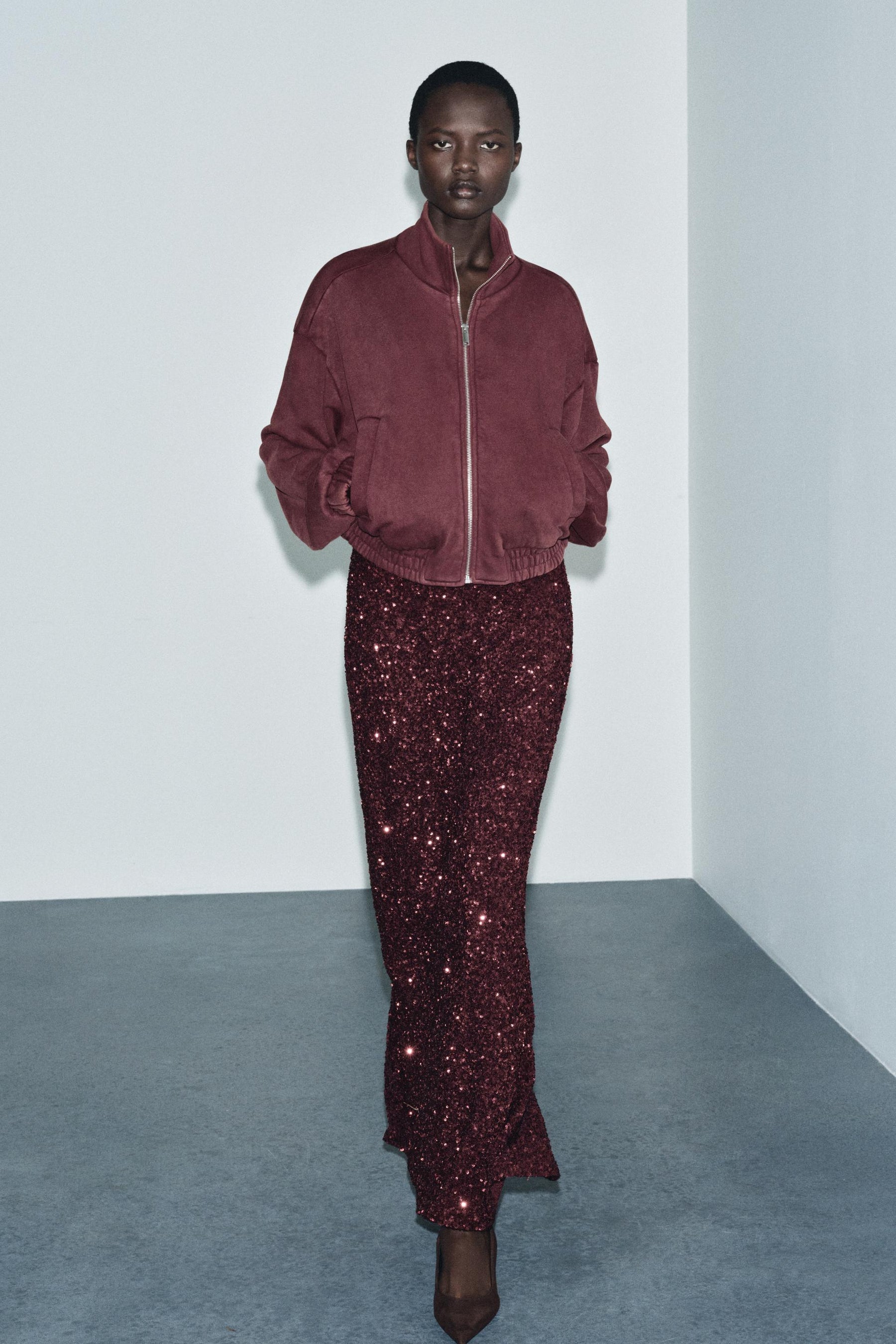 GEWASCHTE FLEECEJACKE