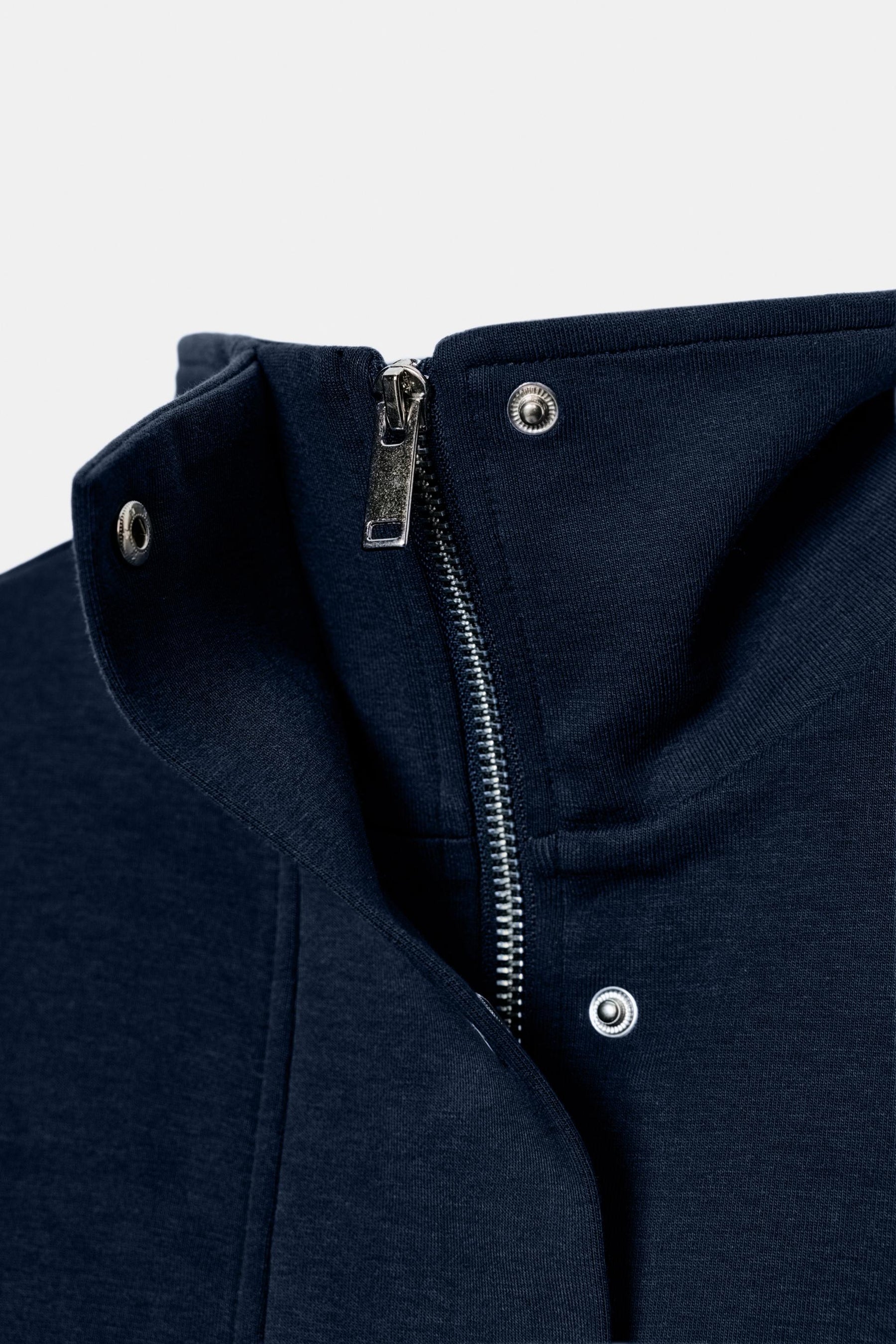 Bomberjacke mit Stehkragen