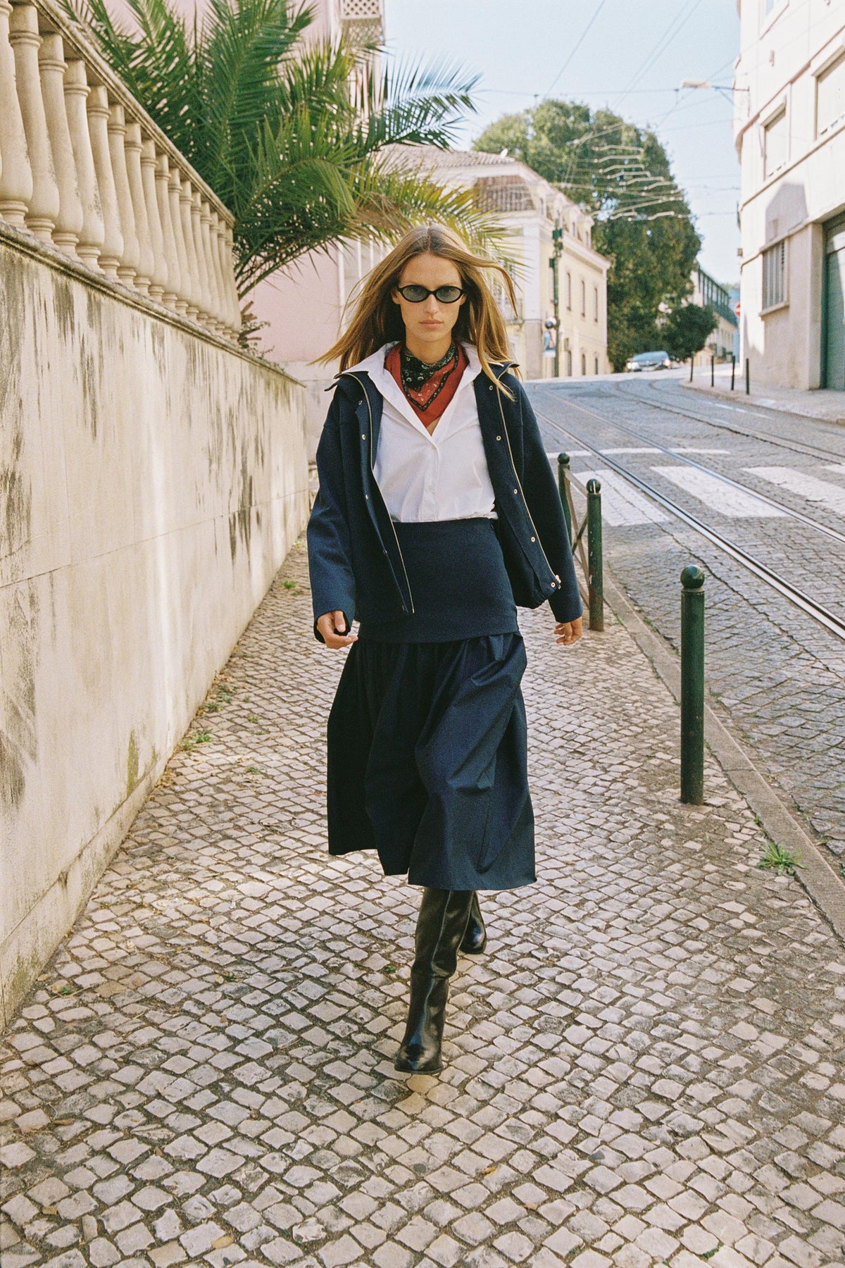 Bomberjacke mit Stehkragen