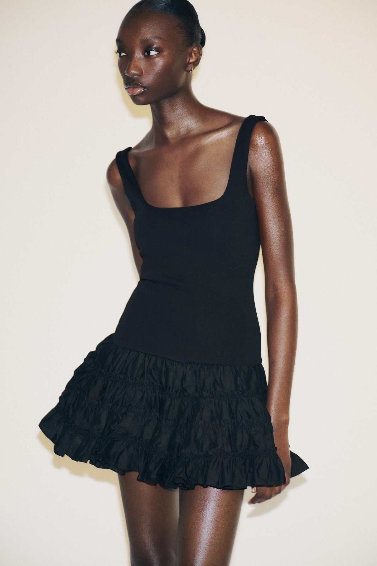 VOLUMINOUS COMBINED DRESS - Image 2