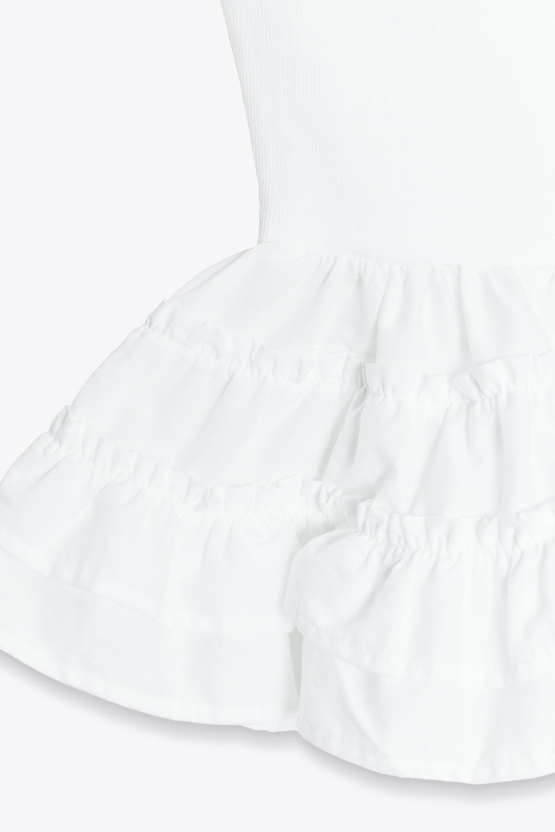 Peplum-Top mit Trägern