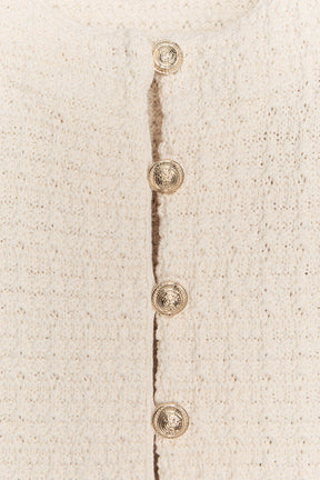 RUFFLED KNIT CARDIGAN - Image 6